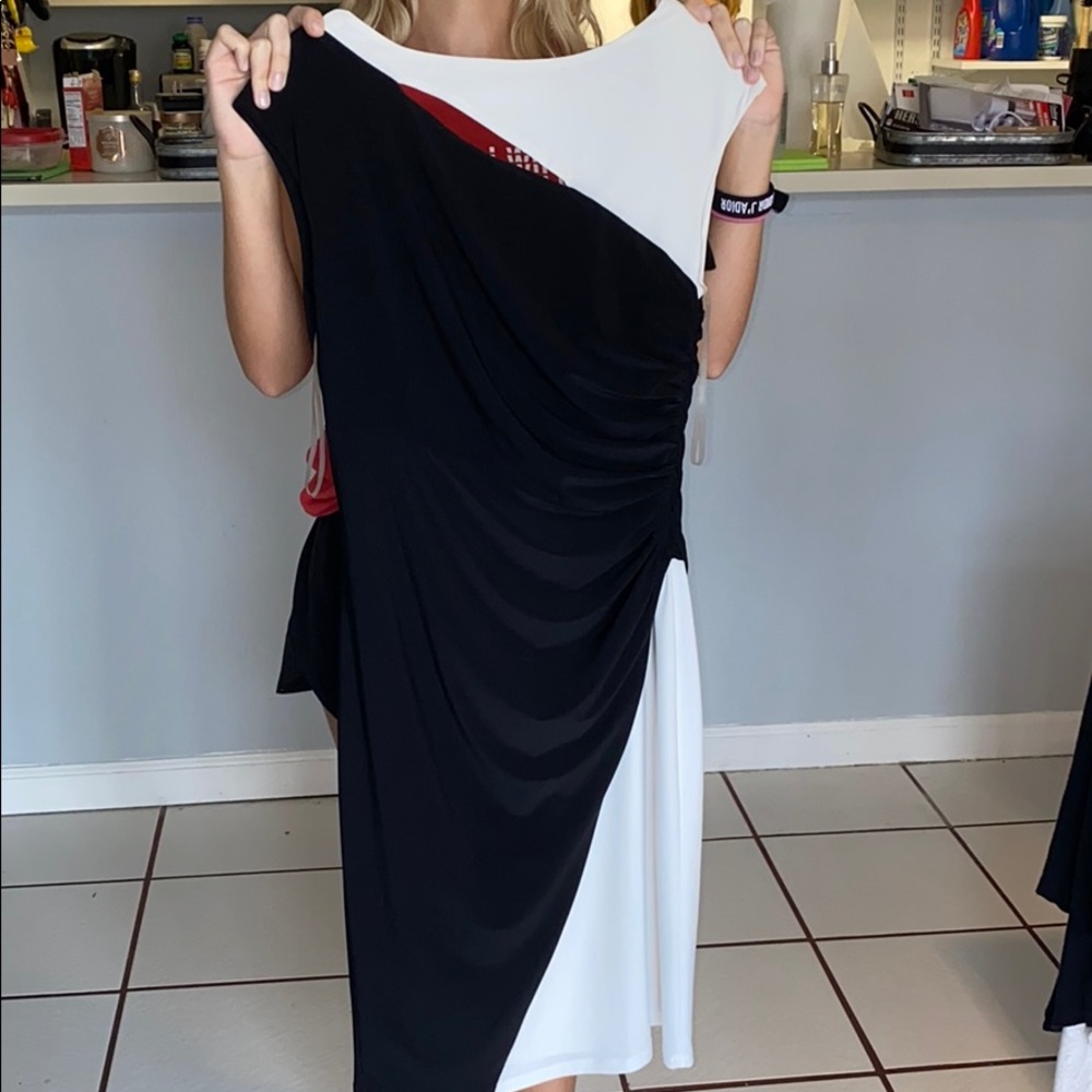 Ralph Lauren Black and White Dress